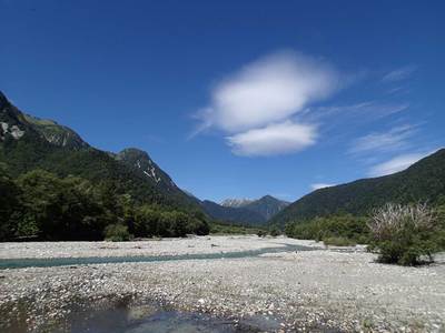 上高地 梓川