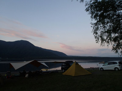 西湖自由キャンプ場
